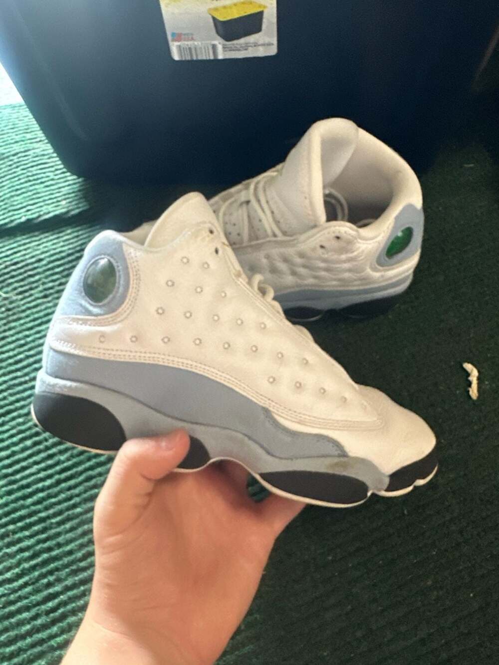 Jordan 13 Retro GS “Wolf” Grey Sneakers Size 6 Women or 4.5 Youth